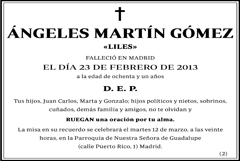 Ángeles Martín Gómez